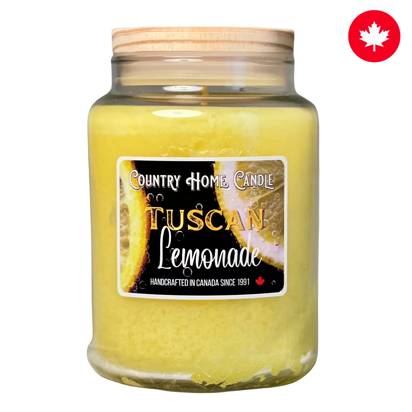 Tuscan Lemonade Paraffin Candle