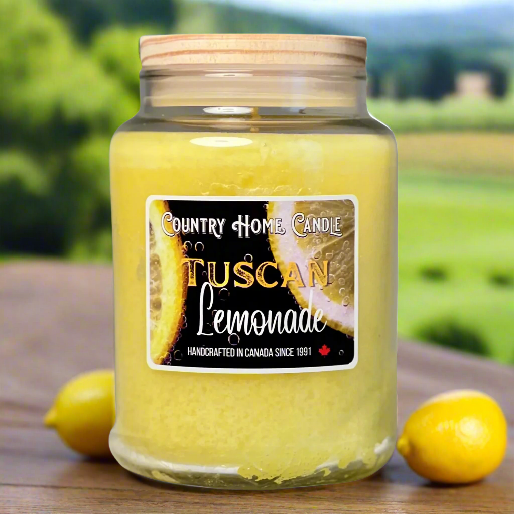 Tuscan Lemonade Paraffin Candle