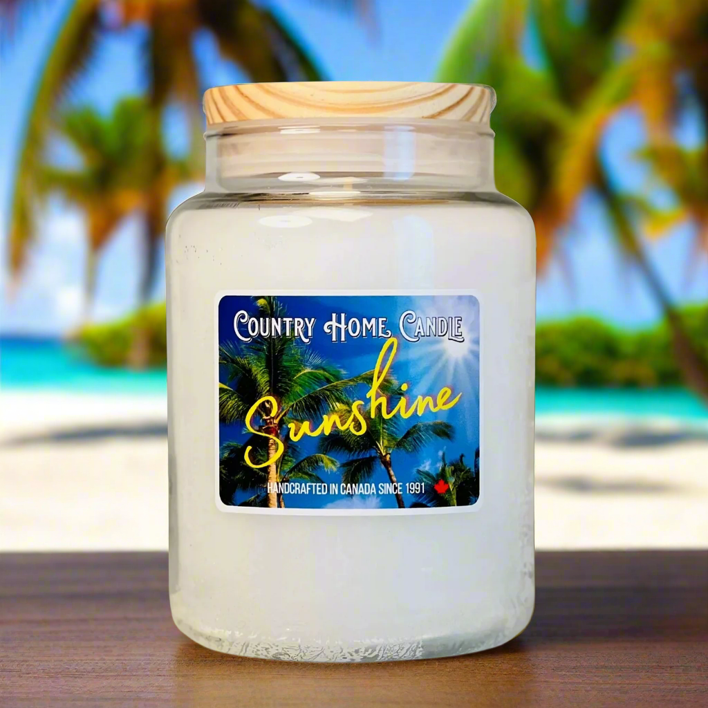 Sunshine Paraffin Candle