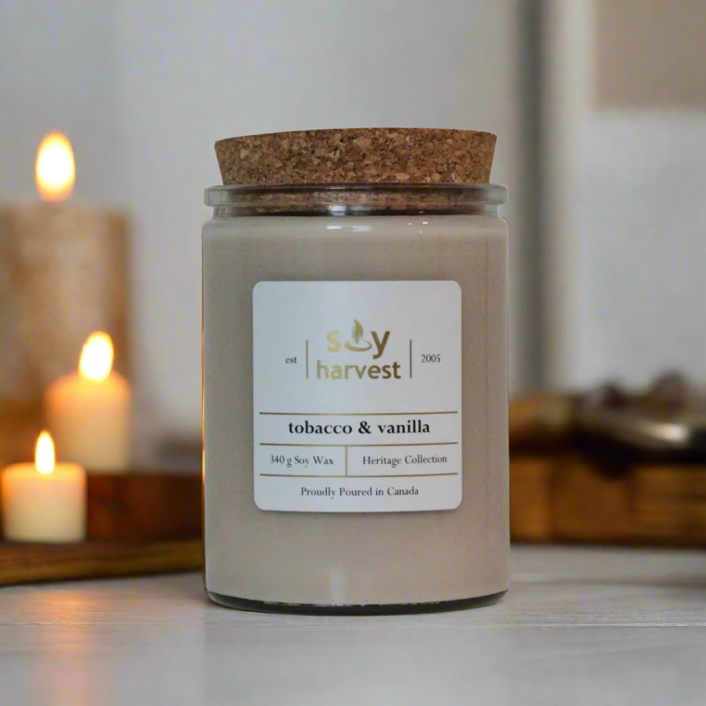 Tobacco + Vanilla Soy Candle