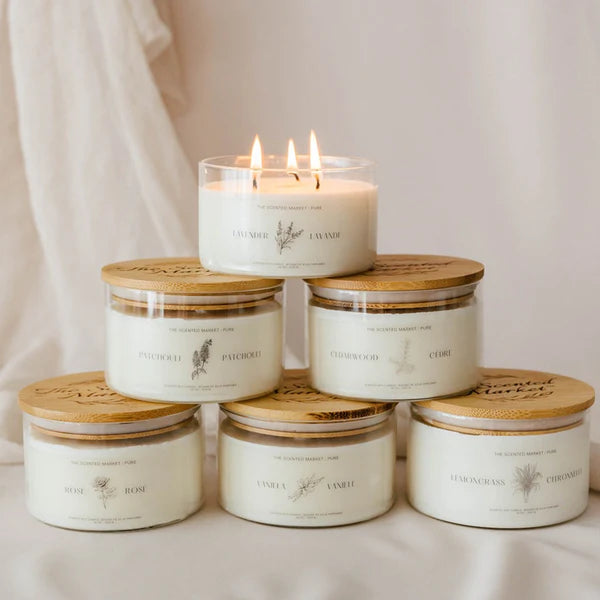 Pure VANILLA - Soy Wax Candle 14 oz