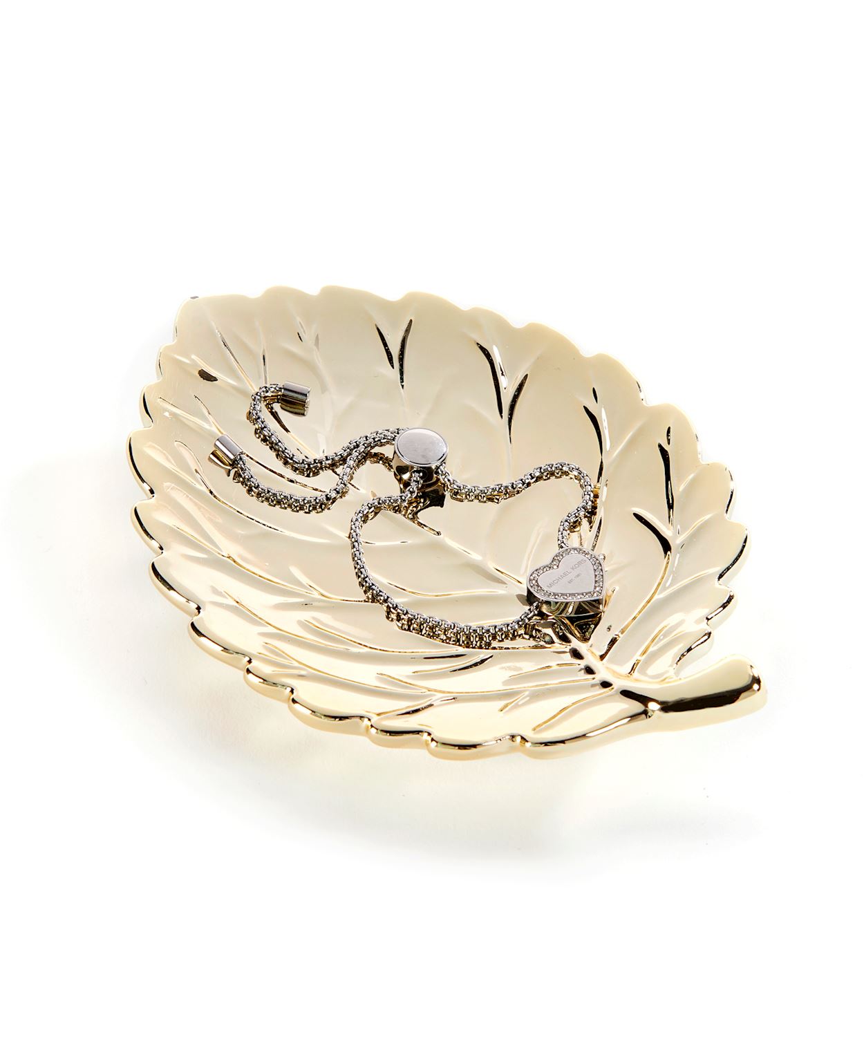 Gold Leaf Trinket Dish