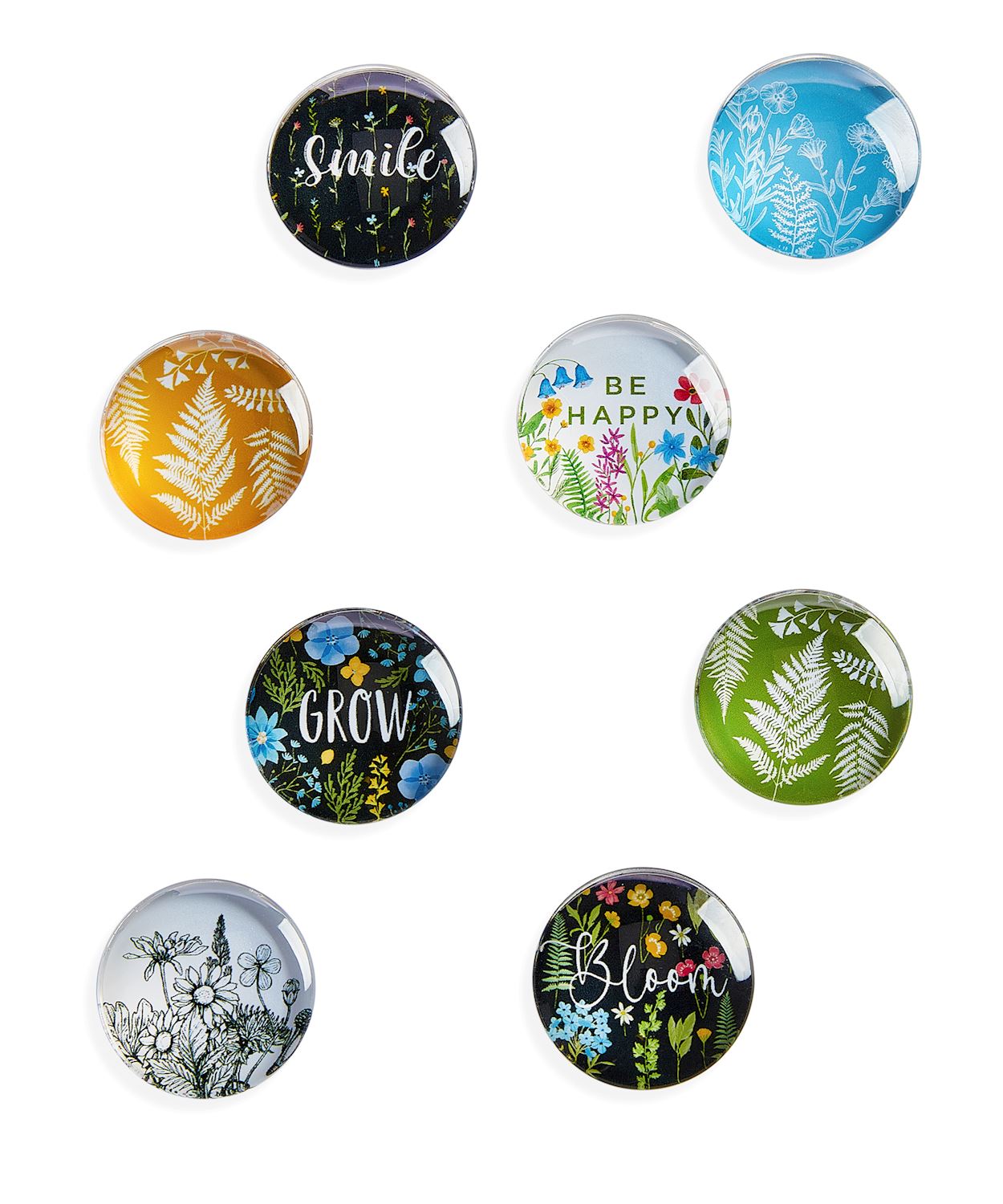 Assorted Floral Magnets