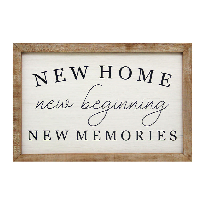 New Home - Wall Sign