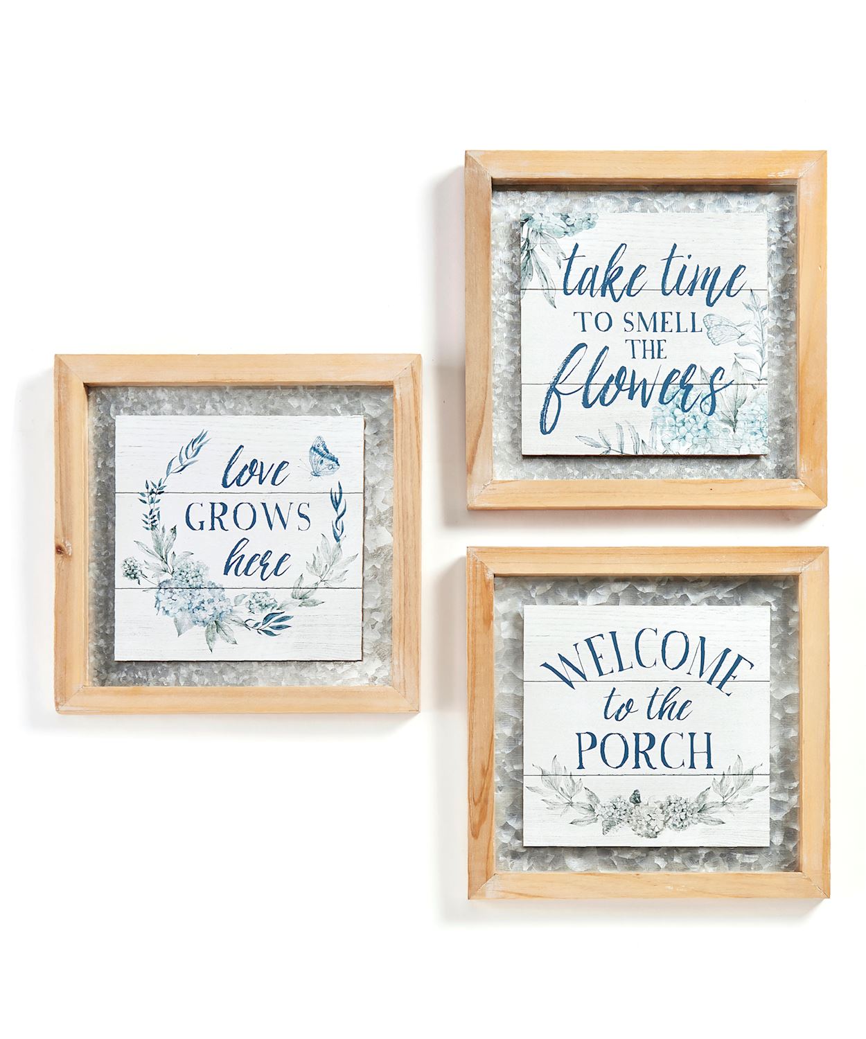 Galvanized Signs