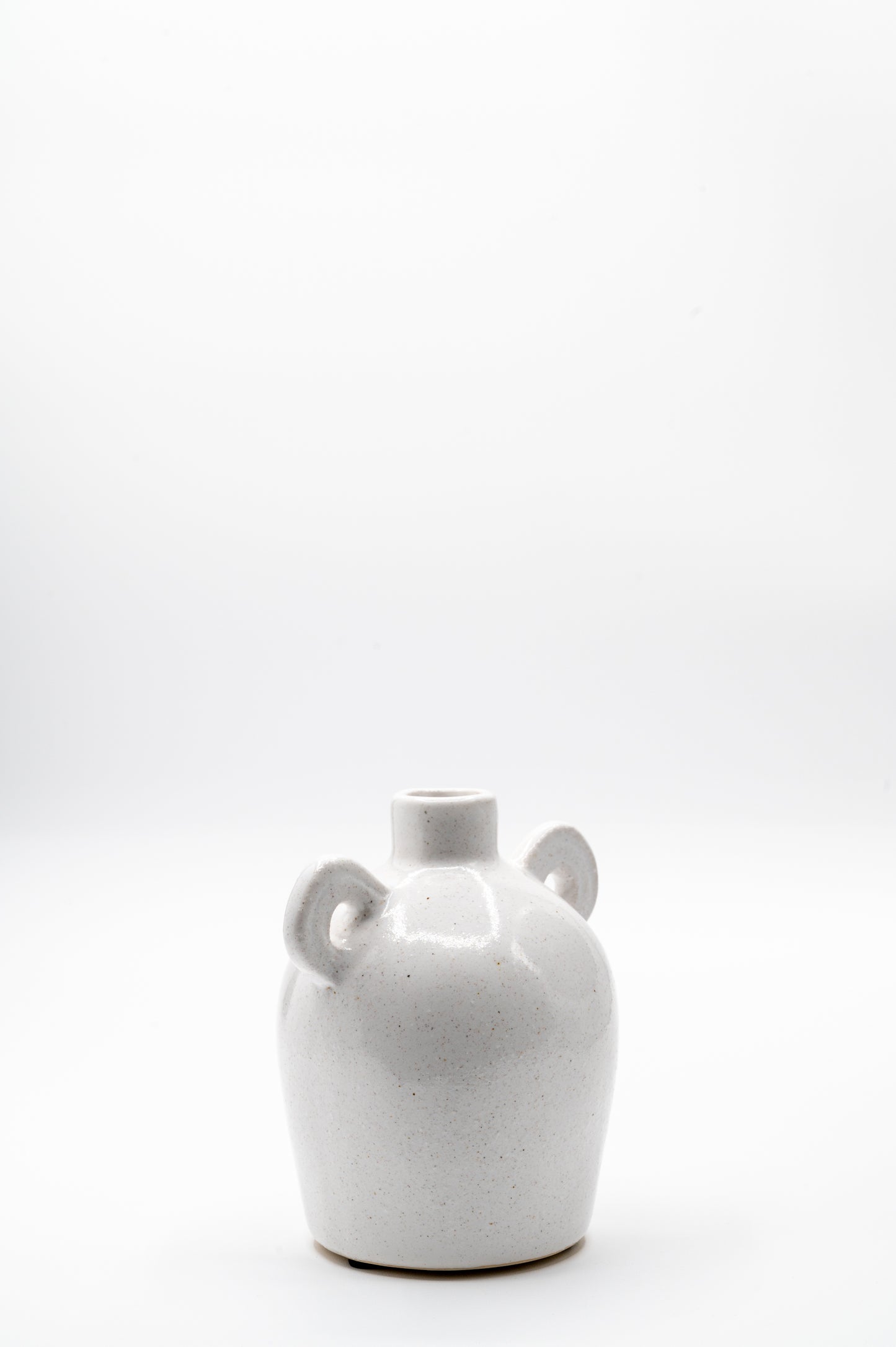 5" Speckled Vase with Handles