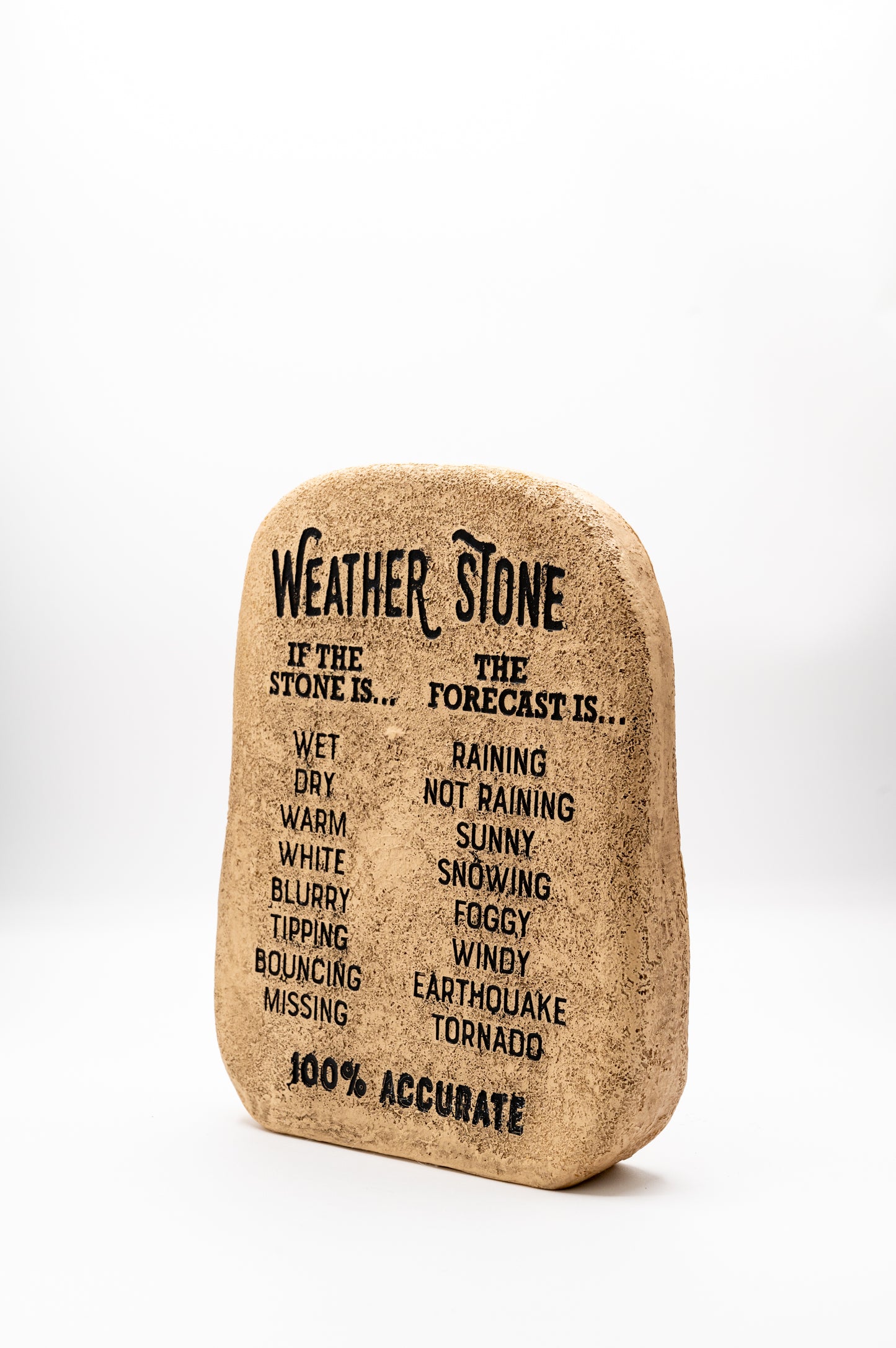 Garden Weather Stone