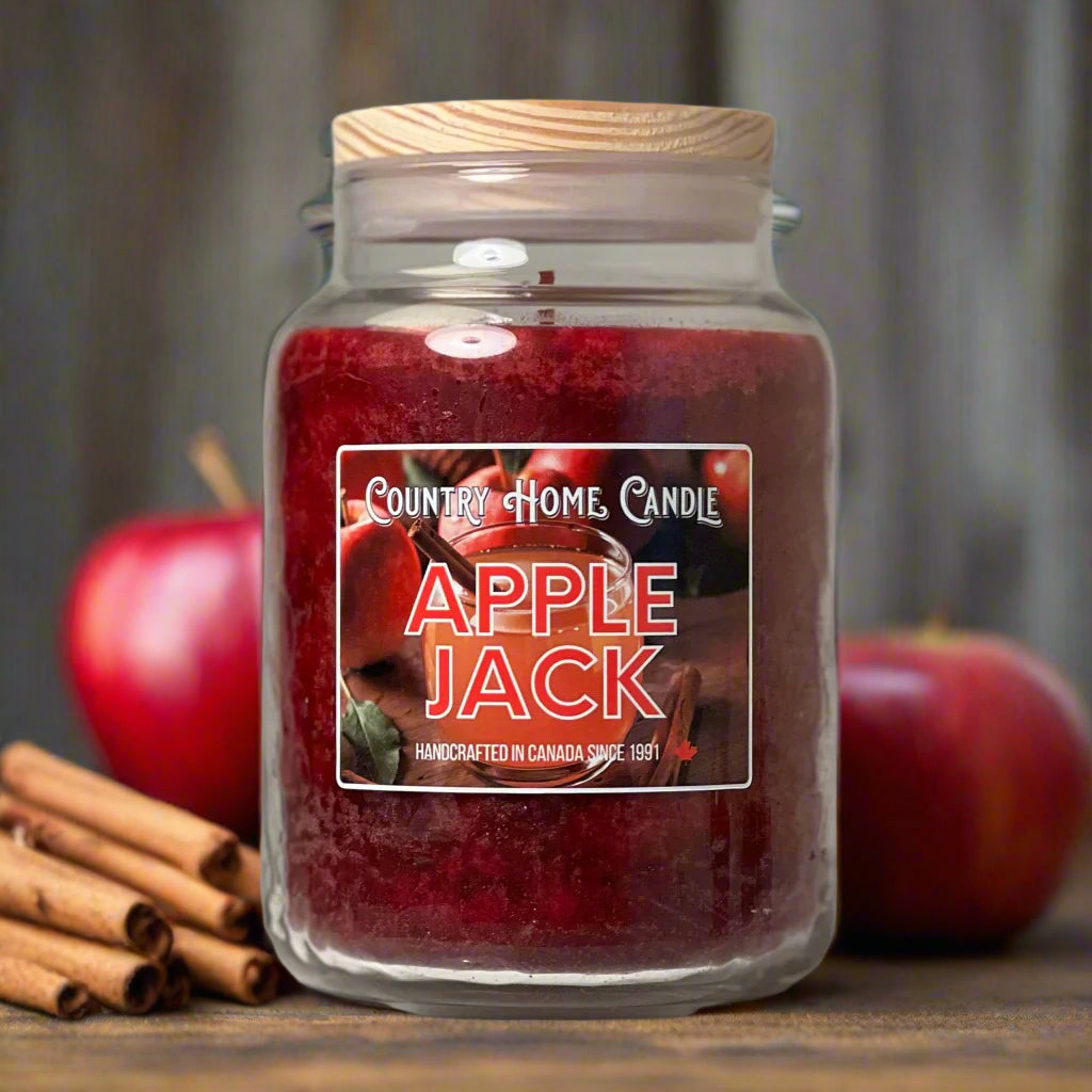 Apple Jack Paraffin Candle