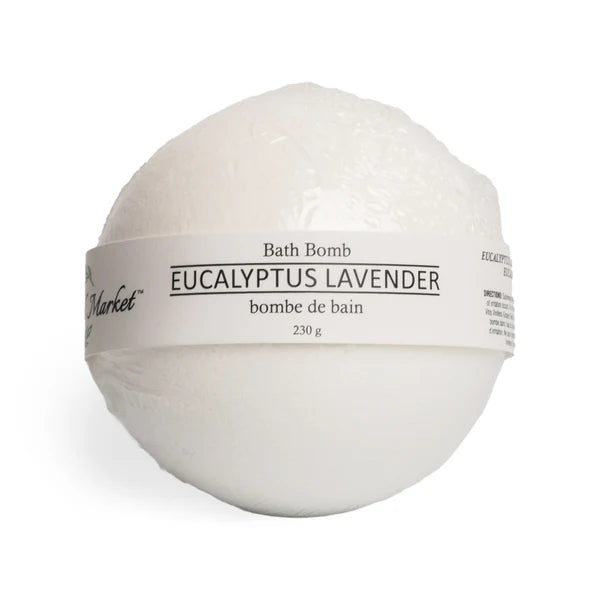 Scented Luxury Bath Bomb - Eucalyptus Lavender