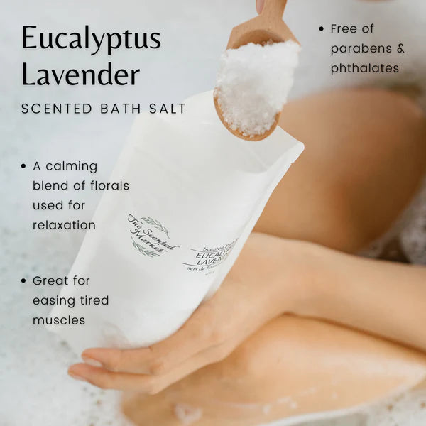 Scented Bath Salt - Eucalyptus Lavender