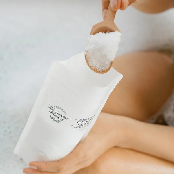 Scented Bath Salt - Eucalyptus Lavender