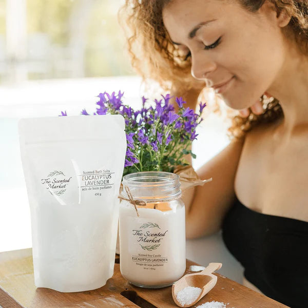 Scented Bath Salt - Eucalyptus Lavender