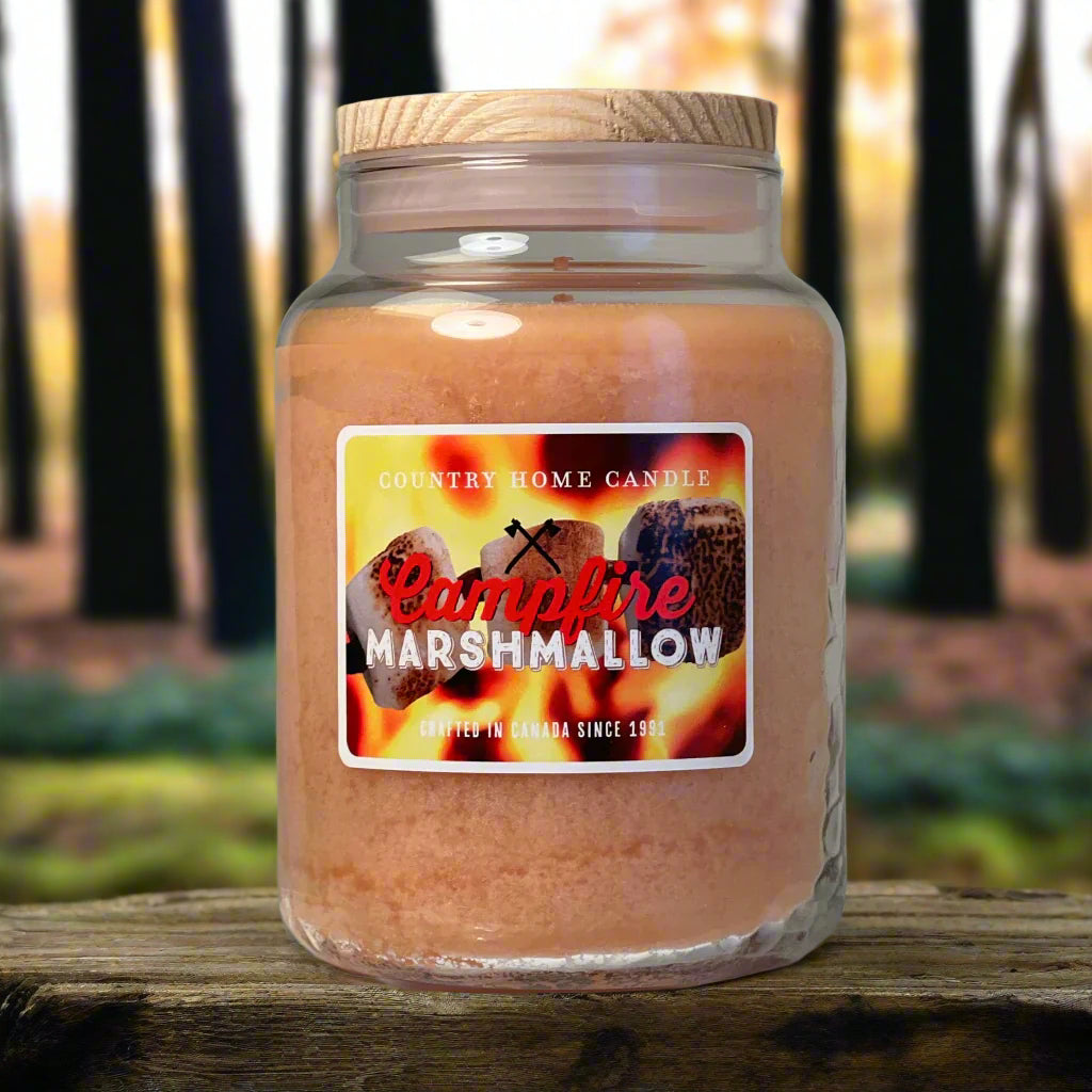 Campfire Marshmallow Paraffin Candle