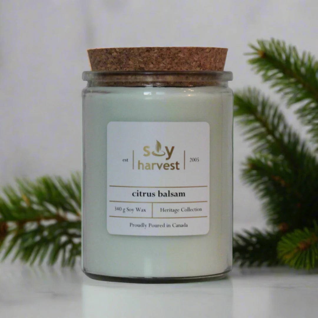 Citrus Balsam Soy Candle