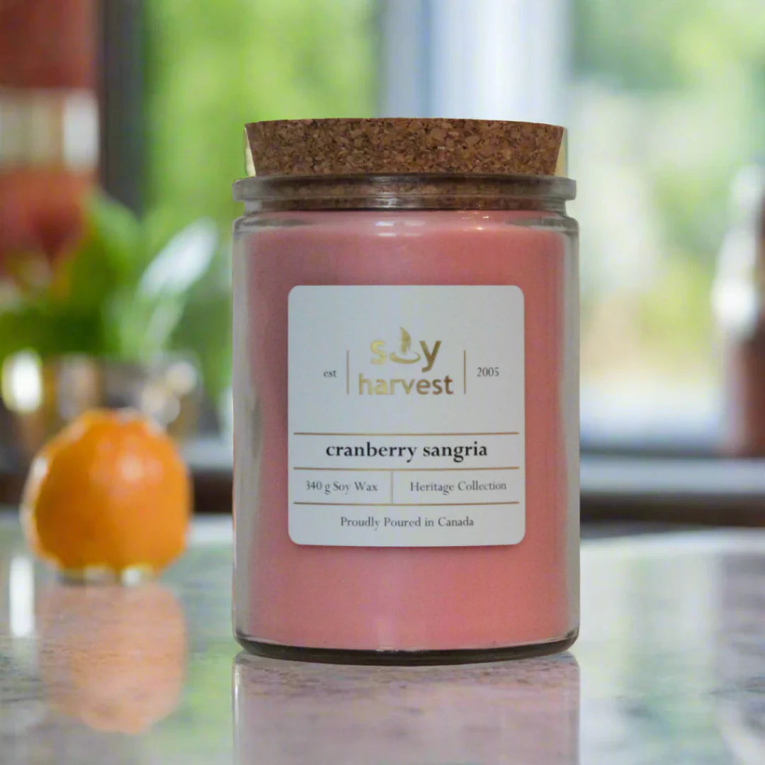 Cranberry Sangria Soy Candle