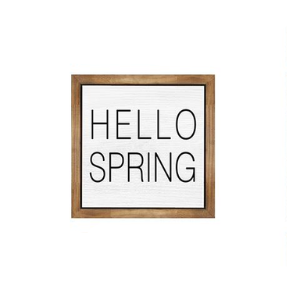 Square Framed Spring Signs