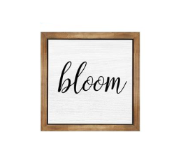 Square Framed Spring Signs