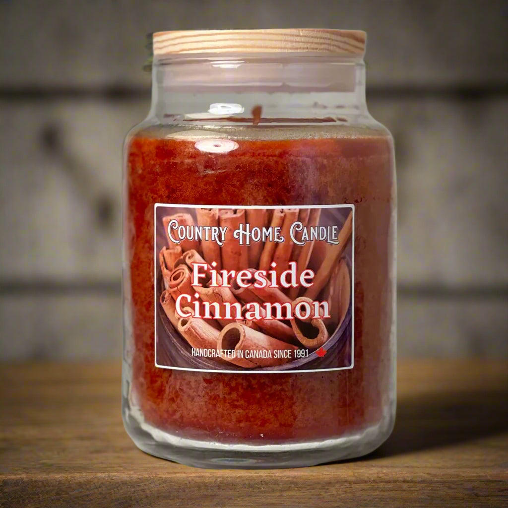 Fireside Cinnamon Paraffin Candle