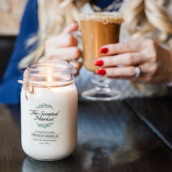 French Vanilla - Soy Wax Candle 16oz