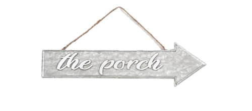 Galvanized Metal Arrow Signs