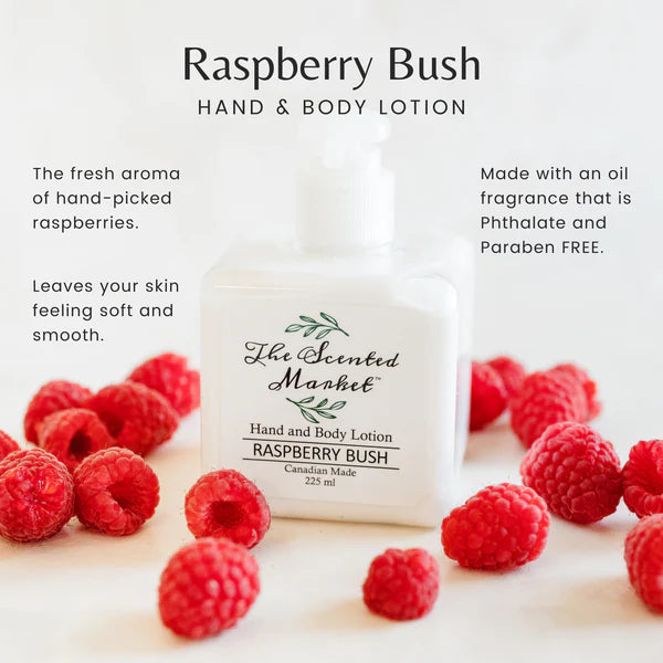 Hand & Body Lotion - Raspberry Bush