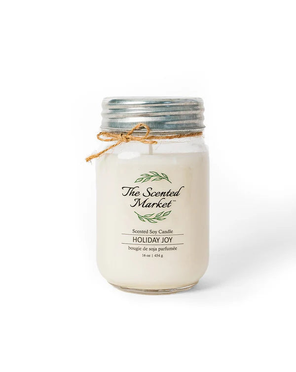 Holiday Joy - Soy Wax Candle 16oz