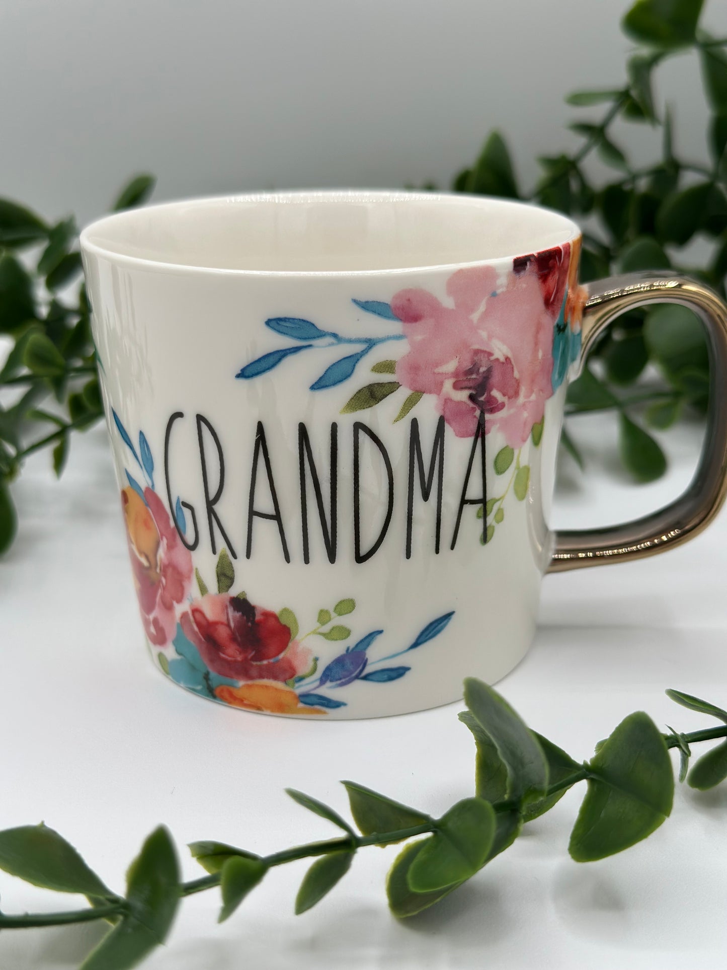 Floral "Grandma" - Mug