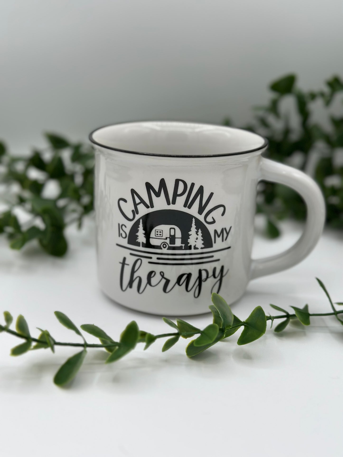 Camping is my Therapy - Mug