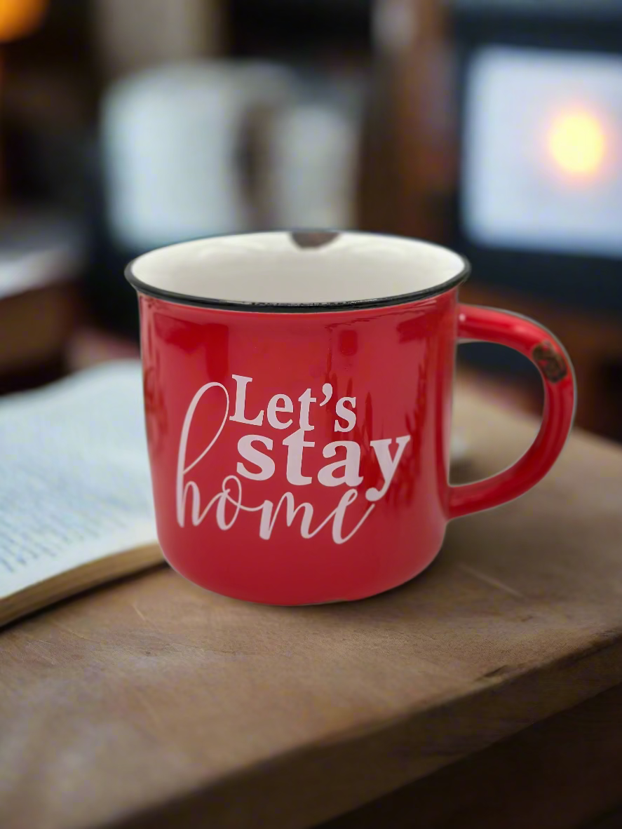 Let's Stay Home - Mug