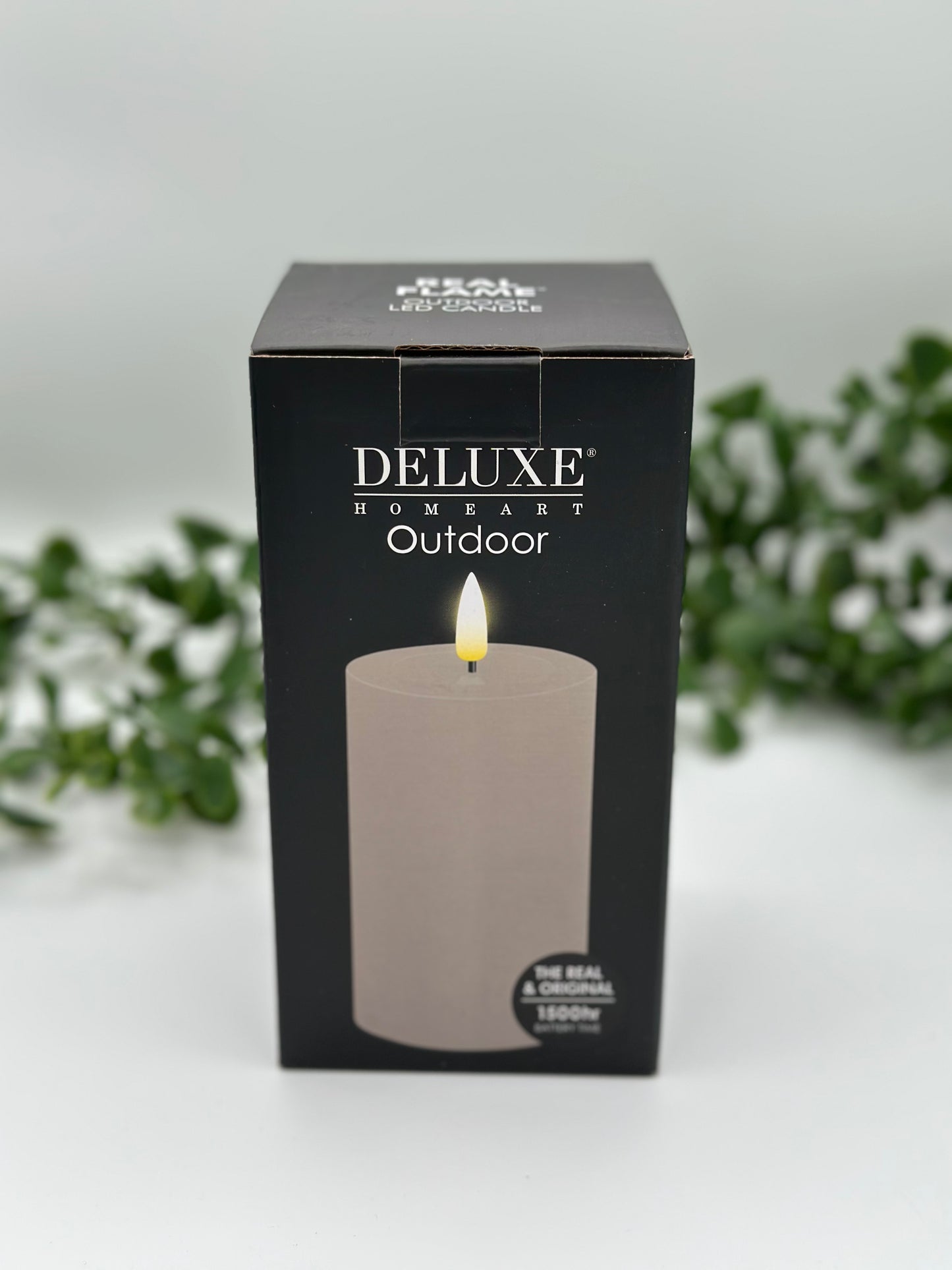 Wax LED Outdoor Candle - 3x5