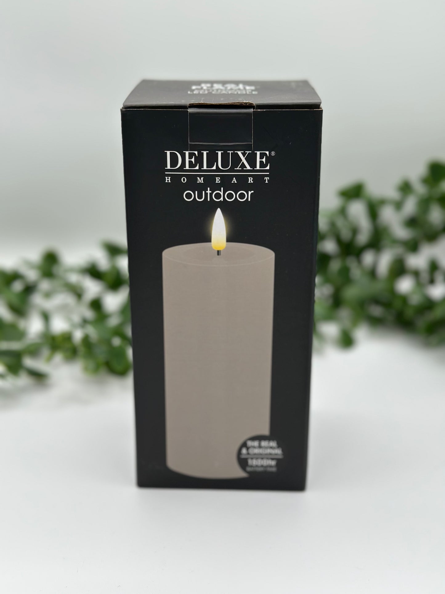 Wax LED Outdoor Candle 3x6