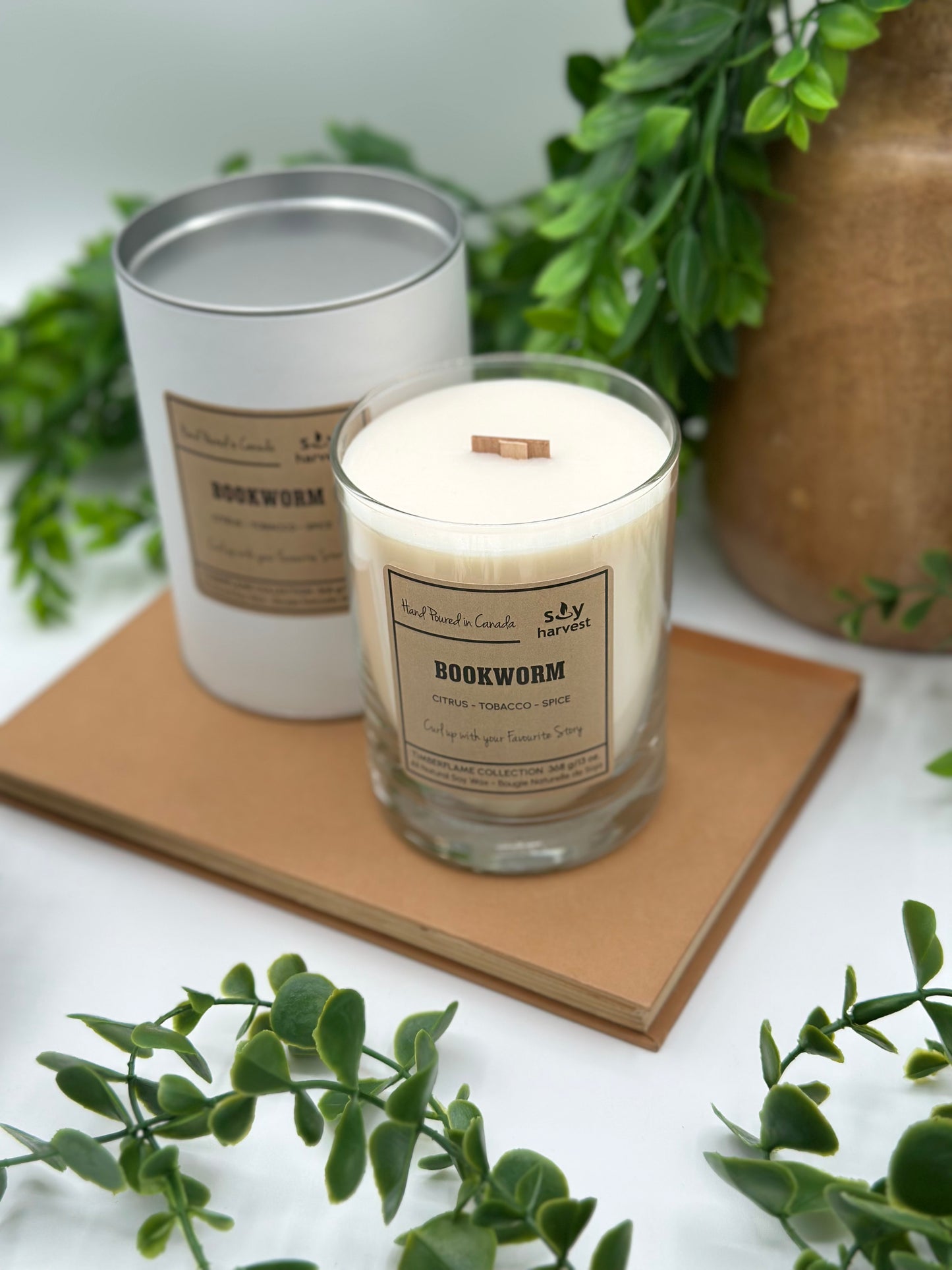 Bookworm Soy Candle