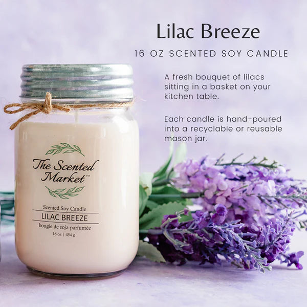 Lilac Breeze - Soy Wax Candle