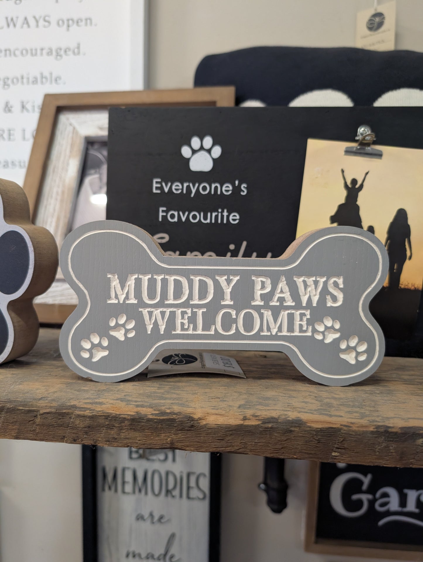 Muddy Paws Welcome