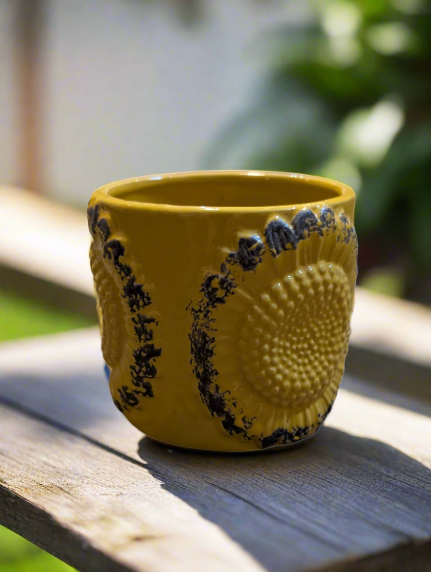 Sunflower Pot - Small