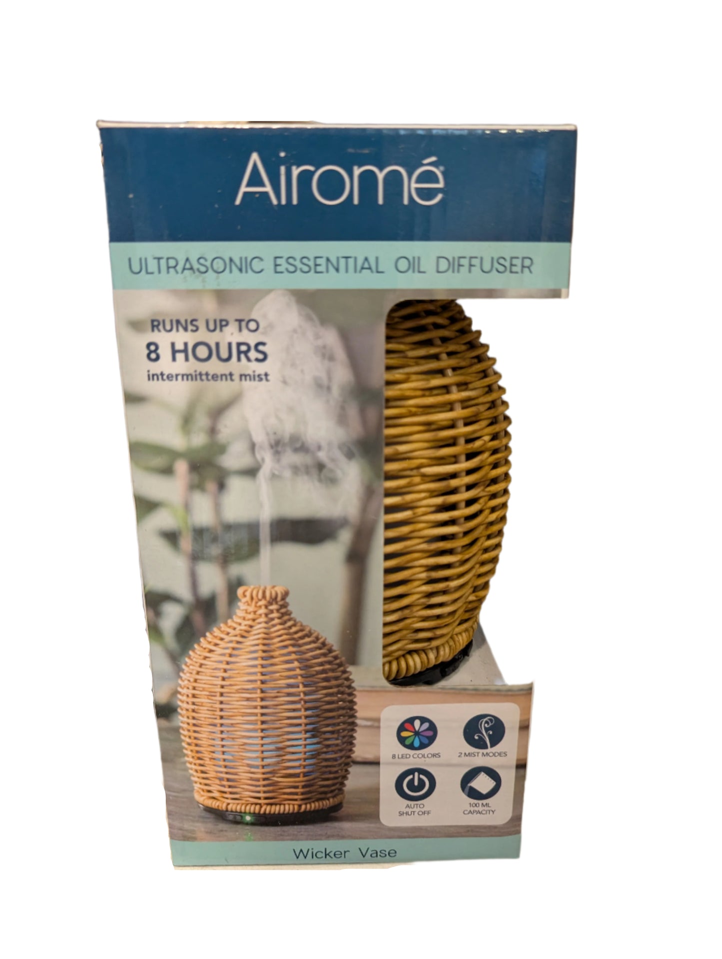 Ultrasonic Rattan Essential Oil Diffuser