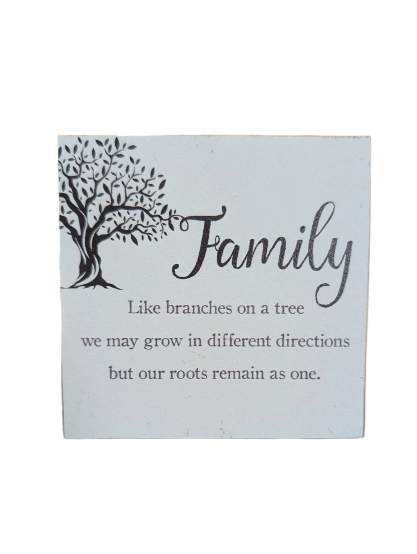 Rooted in Love - Block Sign