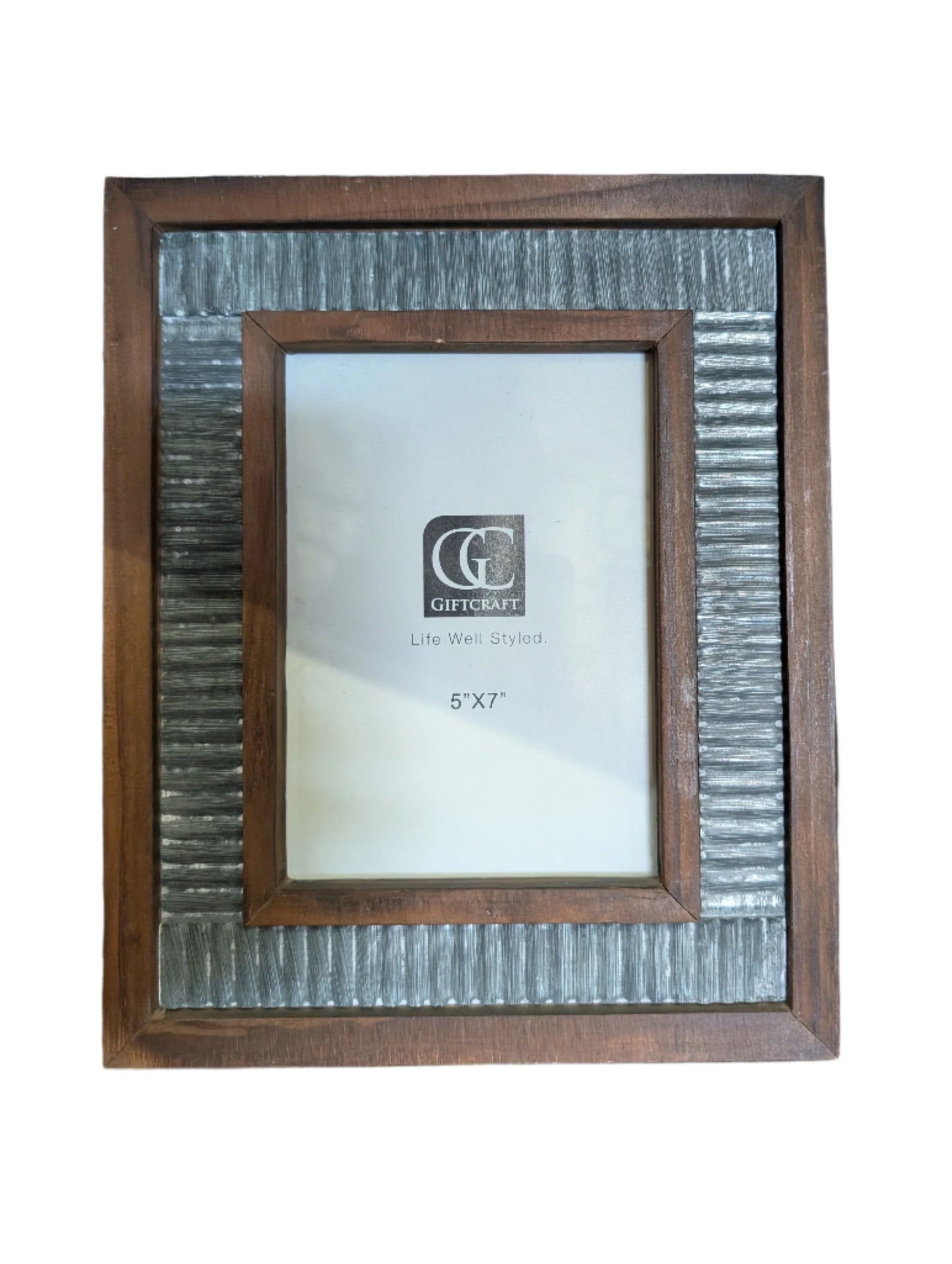 Metal & Wood Picture Frame