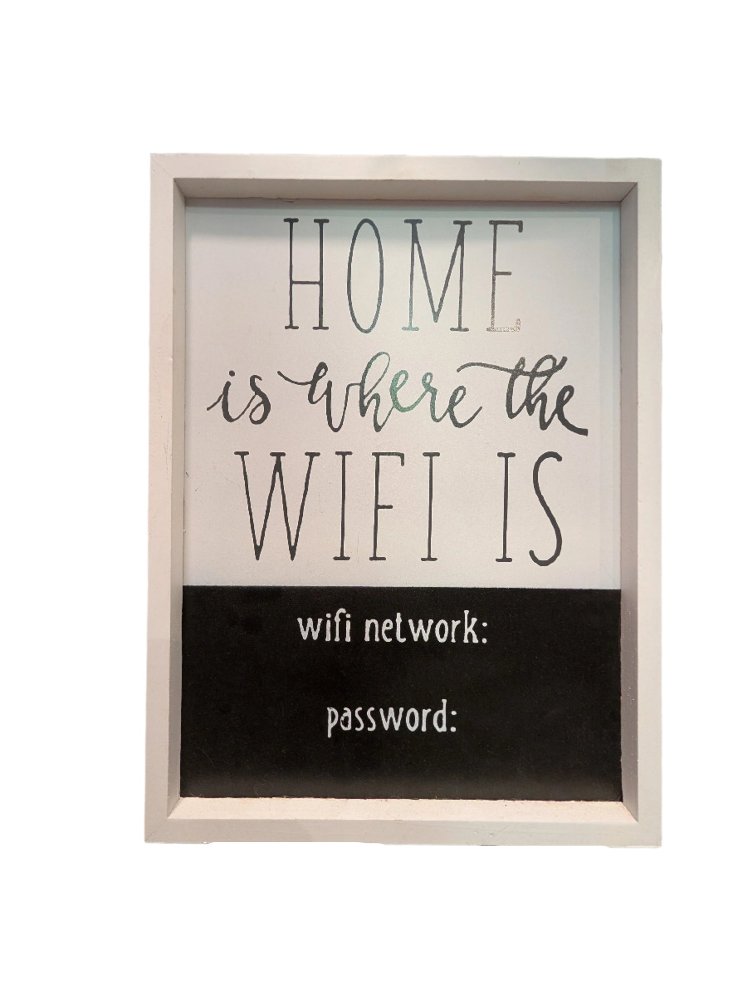 Home is Where the Wifi Is - Sign