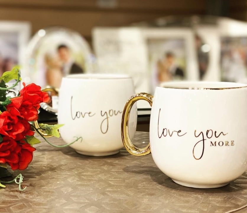 Love You / Love You More - 2pc Mug Set