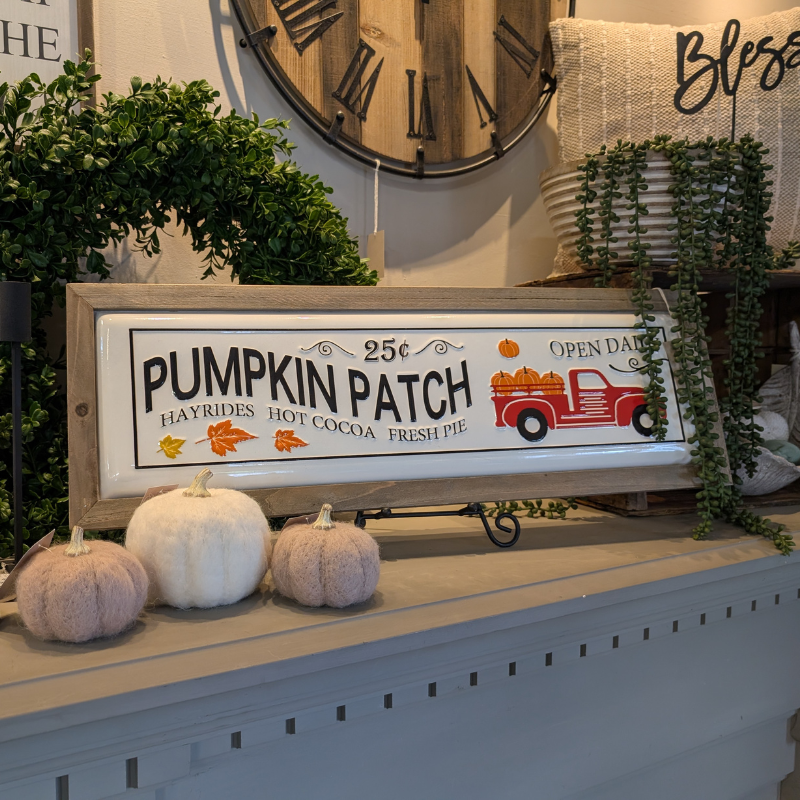 Pumpkin Patch Sign
