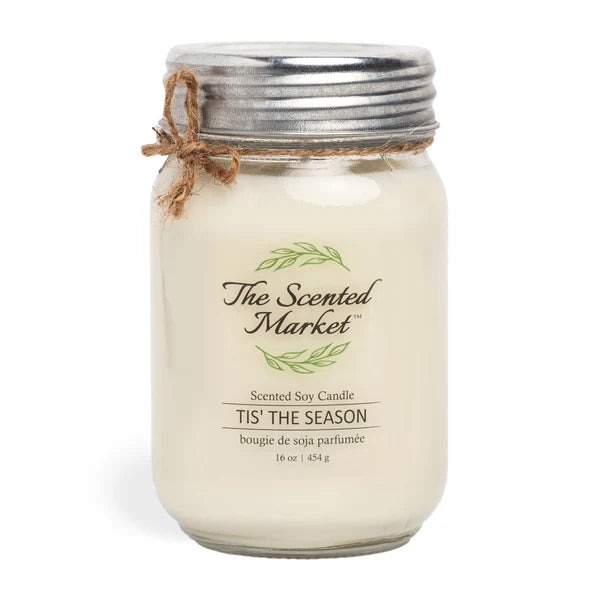 Tis' The Season - Soy Wax Candle 16oz