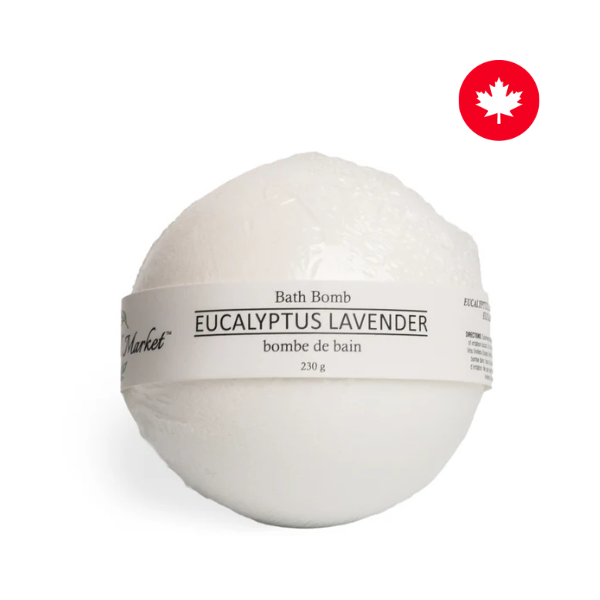 Scented Luxury Bath Bomb - Eucalyptus Lavender