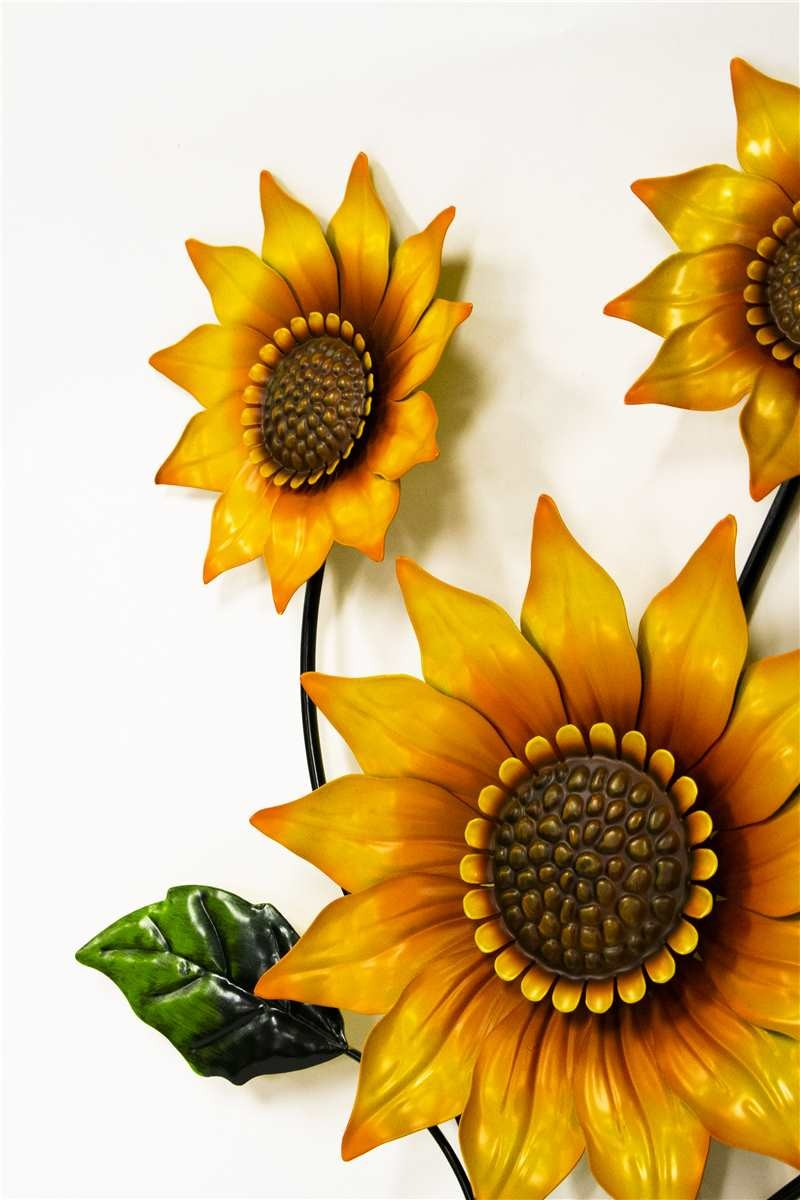 Sunflower Bunch - Metal Wall Decor