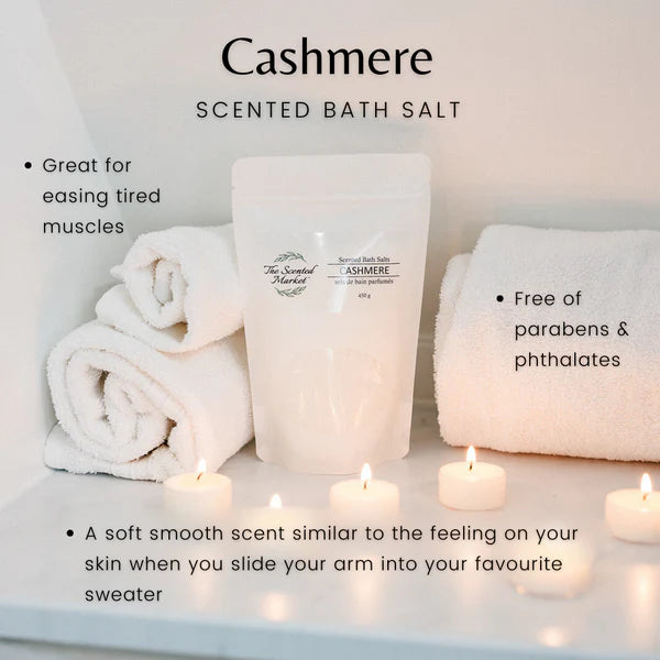 Scented Bath Salts - Cashmere