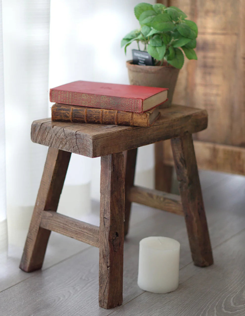 Antique Mini Milking Stool