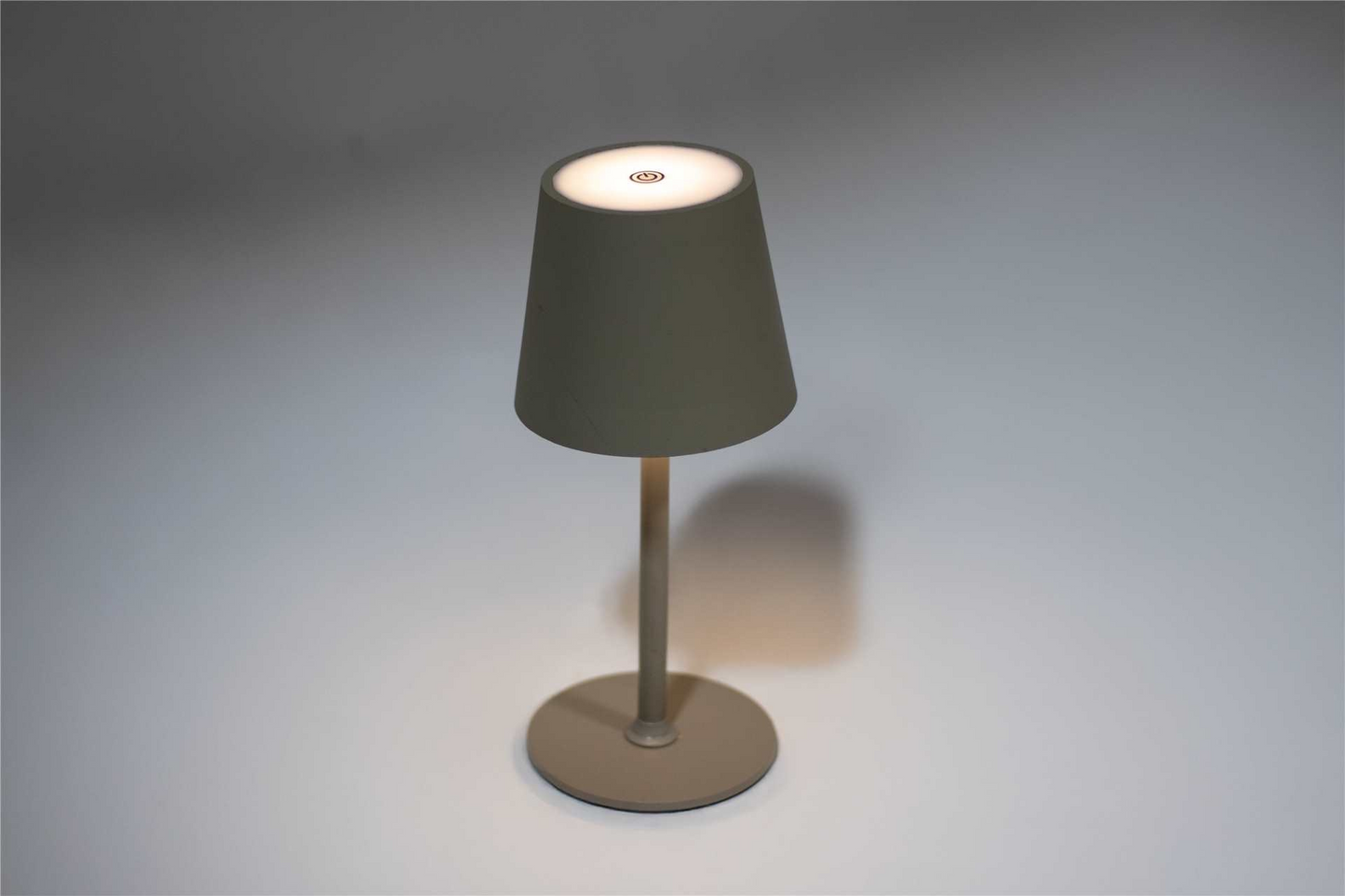 Grey Table Lamp