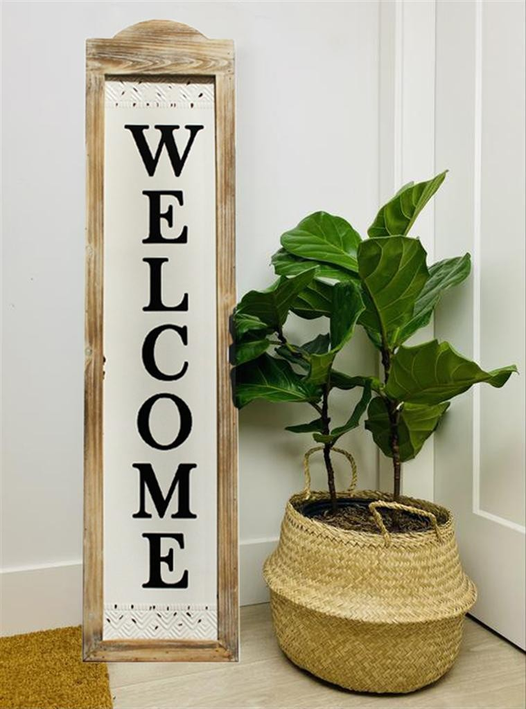Welcome Fold Out Sign