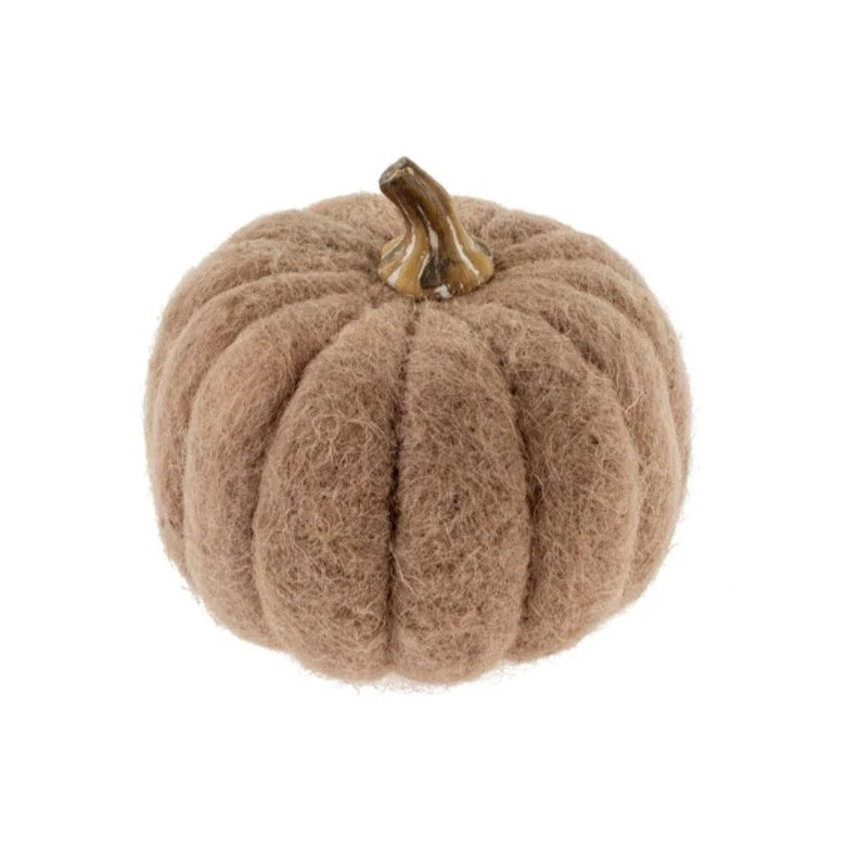 Felt Pumpkins - Oat