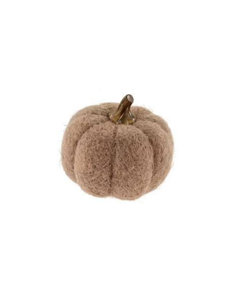 Felt Pumpkins - Oat